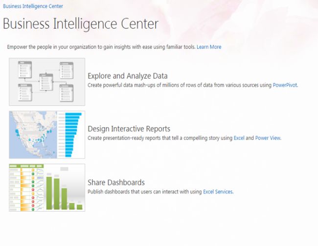 Business Intelligence Center